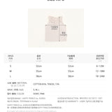 Ponny 嬰兒無袖T卹（象牙色）